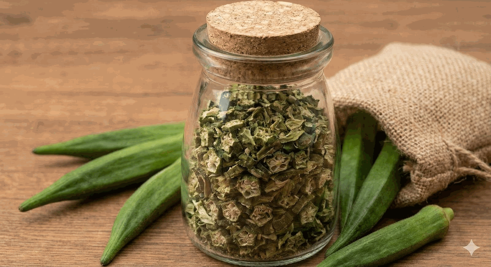 Dehydrated Okra